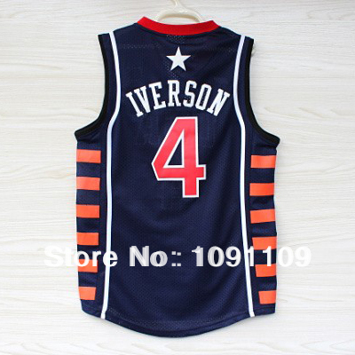 allen iverson usa jersey