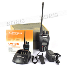 New Baofeng Radio Walkie Talkie UV-B5 5W 99CH UHF+VHF 136-174/400-470MHz Dual Band Portable Ham CB Two-way Radio Communicator