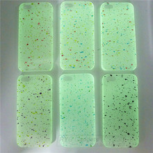 Hot Sold Cute Spots Luminous Glow in Dark Phone Shell Cover For Apple iPhone4 Case For iPhone 5 iPhone 5S Cases