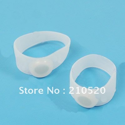 H120 10 pairs Original Magnetic Silicon Foot Massage Toe Ring Keep Healthy Weight Loss Slimming Free