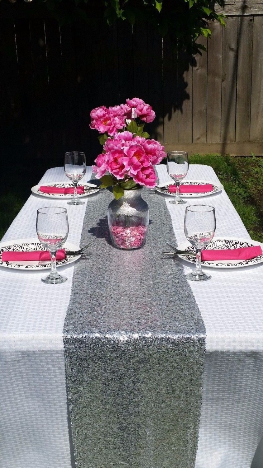 Popular Silver Table RunnersBuy Cheap Silver Table Runners lots from
