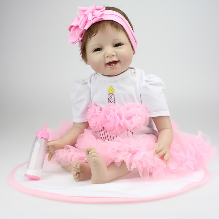 Online Buy Wholesale solid silicone baby doll from China ...