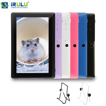 IRULU Tablet 7 inch 1G/8G 1024*600 IPS Quad Core Android 4.4.2 Bluetooth 4.0 2.0MP Dual Cameras 2014 New Launch Brand Tablet PC