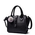 Fashion Chequer PU Handbag Women All match Handbag Shoulder Bag Japan Korean Style Ladies Fashion Casual