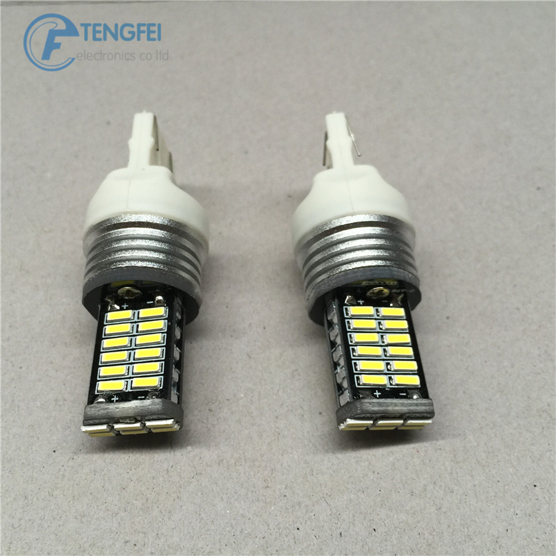 2x T20 7440 7443 W21W -    30Led 4014  Canbus      1000LM