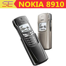 Refurbished 8910 100% Original NOKIA 8910 Mobile Phone Titanium housing 2G GSM 900/1800 Unlocked & Gift & One year warranty