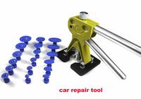 Super PDR Tools Kit Include Gold Smile Face Glue Puller 18pcs Blue Glue Tabs Paintless Dent Repair Tools Supplier Y-011