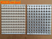 100 x mini board 10mm 3mm WS2812B Heatsink 5V WS2811 WS2812 built in RGB led pixel