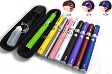 New EVOD MT3 Kits with MT3 Atomizer Electronic Cigarettes 650/900/1100mah Adjustable voltage Battery E-cigarette in Zipper Case