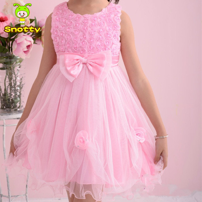 Whole Fashion Designer Flower Gowns Red Bowknot Baby Aeproduct Getsubject
