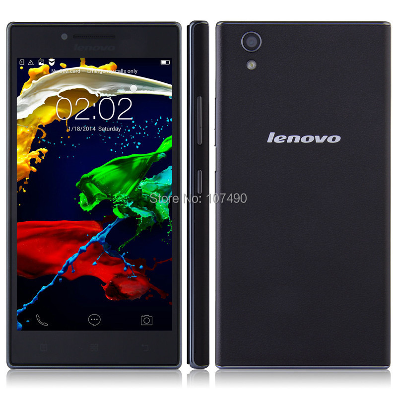 Original lenovo P70t P70 t Mobile Phone MTK6732 quad core 5 inch IPS HD screen 2GB