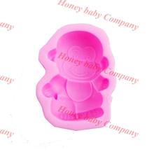 Cute Dimensional Cartoon 3D Monkey Cake Mold Soap Molds Kitchen Accessories Cake Decorating Tools Cake Mould FDA