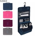 Women Travel Cosmetics Organizer Beautician Cosmetic Bag Men Large Necessaries Waterproof Nylon Make Up Case Wash