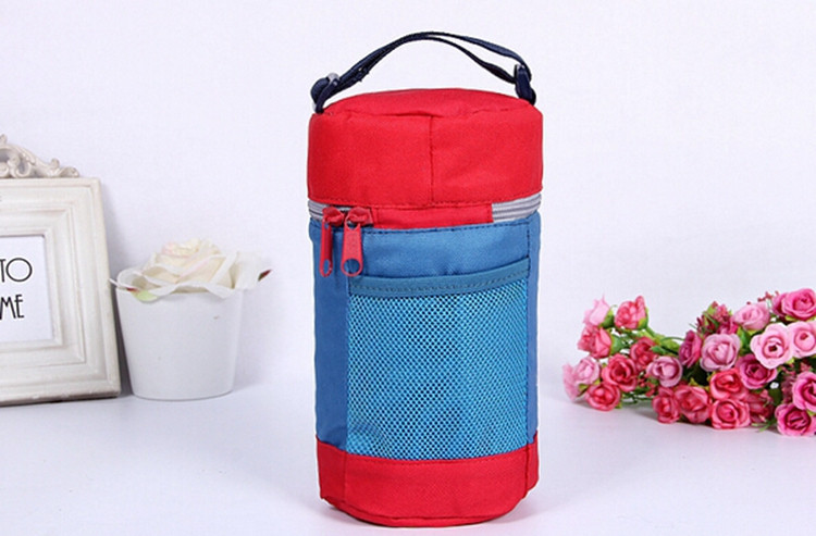 Cute Children School Water Bottle Cover Baby Feeding Insulation Bags Infant Thermos Baby Feeding Bottle Bag Fresh Food Lunch Bag (14)
