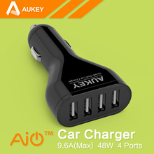 Aukey multi-портовый USB адаптер автомобильное зарядное устройство с AIPower технологий ( 48 Вт / 9.6A 4 разъём(ов) ) для многих других usb-питанием для мобильных устройств