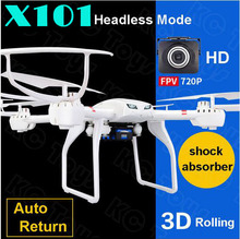mjx x101 Professional drones Aerial vehicle drone quadcopter gopro with 720P HD Wifi FPV camera (optional)