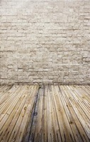 100CM 125CM New 2015 Photography Backdrop Solid Color Wood Floor Brick Wall Wedding Baby Prop Photo