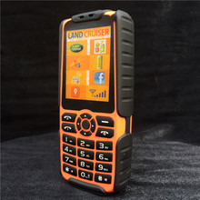 Dustroof Shockroof Cell Phone XP3500 MTK6253 Power Bank Wateroof Big Speaker External FM Radio Black Blue