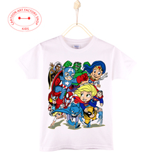 Earth s Mightiest Heroes Ultimate The Avengers kids T Shirt Cotton boys t-shirts girls tee top childrenclothing Free shipping