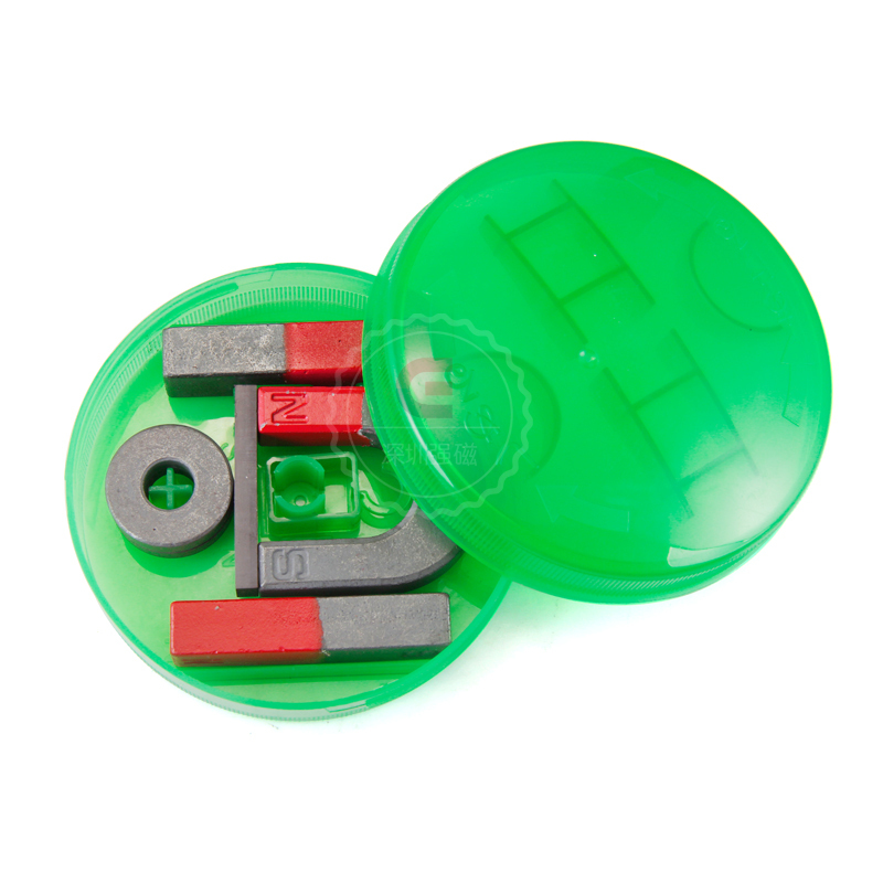 Гаджет  Wholesale 40set Magnets Kit for Education Science experiment Inlcuding Horseshoe Bar Ring Magnet Compass and Tools None Строительство и Недвижимость