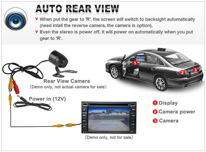 Hd Wireless Car Rear View Camera For Audi A4l Tt A5 Q5