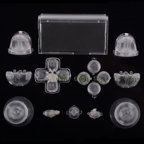for sony ps4 dualshock 4 controller clear buttons0