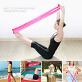 Free Shipping hot 1 2m Elastic Yoga Pilates Rubber Stretch Exercise Band Arm Back Leg Fitness