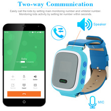 Kids Safe GPS Smart Watch Wristwatch SOS Call Monitor Location Finder Locator for Child Anti Lost Monitor Baby GSM GPS Locator