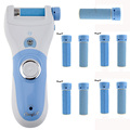 Rechargeable Foot File Pedicure Machine Feet Care Machine Dead Skin Removal with 9 Pcs Replacement Roller