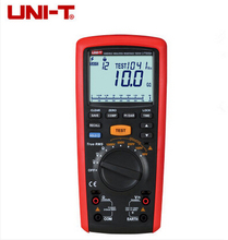 Uni-t UT505A 1000 В цифровые портативные правда RMS мегомметром сопротивления изоляции метр тестер мультиметр ом вольтметр мегаомметр