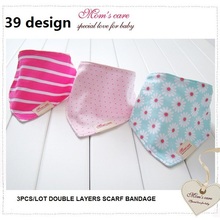 3pcs lot Baby Bibs Bandana Lot 100 Cotton High Quality Babadores Para Bebe Infant Saliva Towel