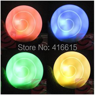Snail colorful lights, led light control sensor night light ,snail lamp ,christmas gift Color changing Free Shipping