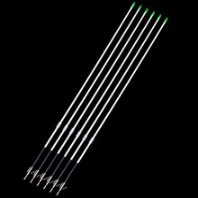 6Pcs Factory Direct 87CM Hunting Archery Fiberglass Arrows Shoot Fish OD 6mm Fishing Arrows fit for