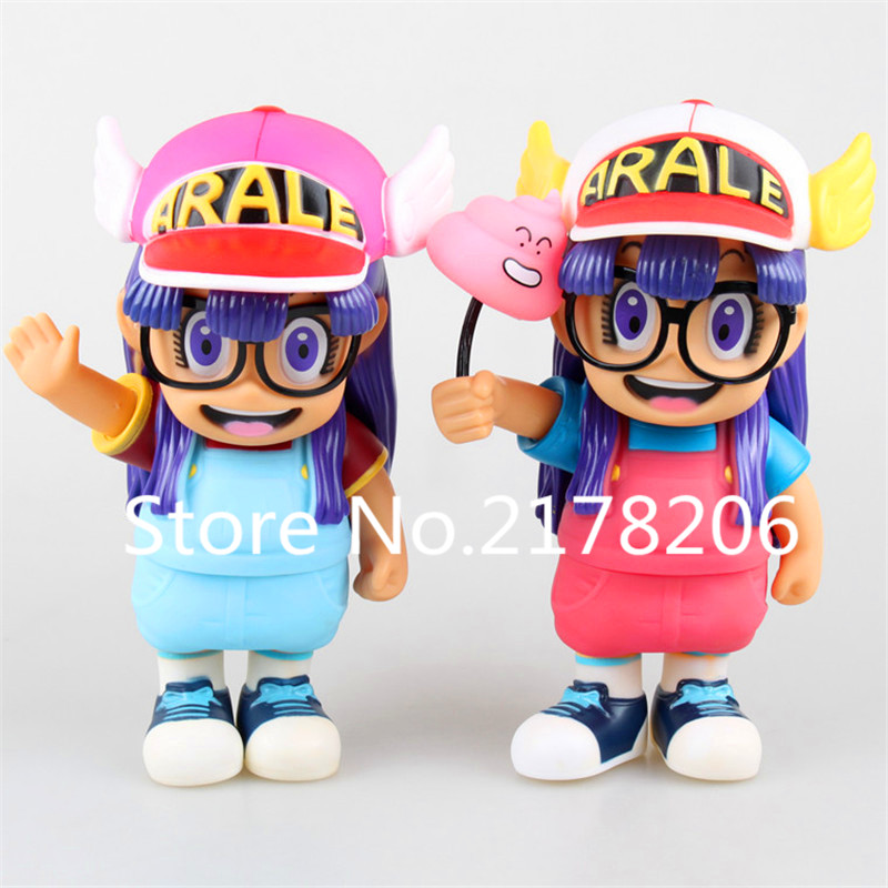 JP Anime Figure Dr. Slump PVC Action Figure Arale Figurine Collection Model Toys for Children 20 cm RETAIL BOX 8 Kind JK-0138