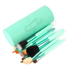 Drop shipping Professional Makeup Brush Set 12 pcs Kit  Leather Cup Holder Case kit