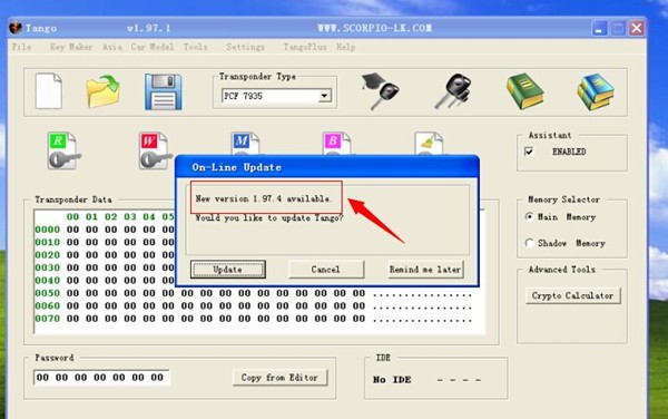 original-tango-key-programmer-newest-software-display