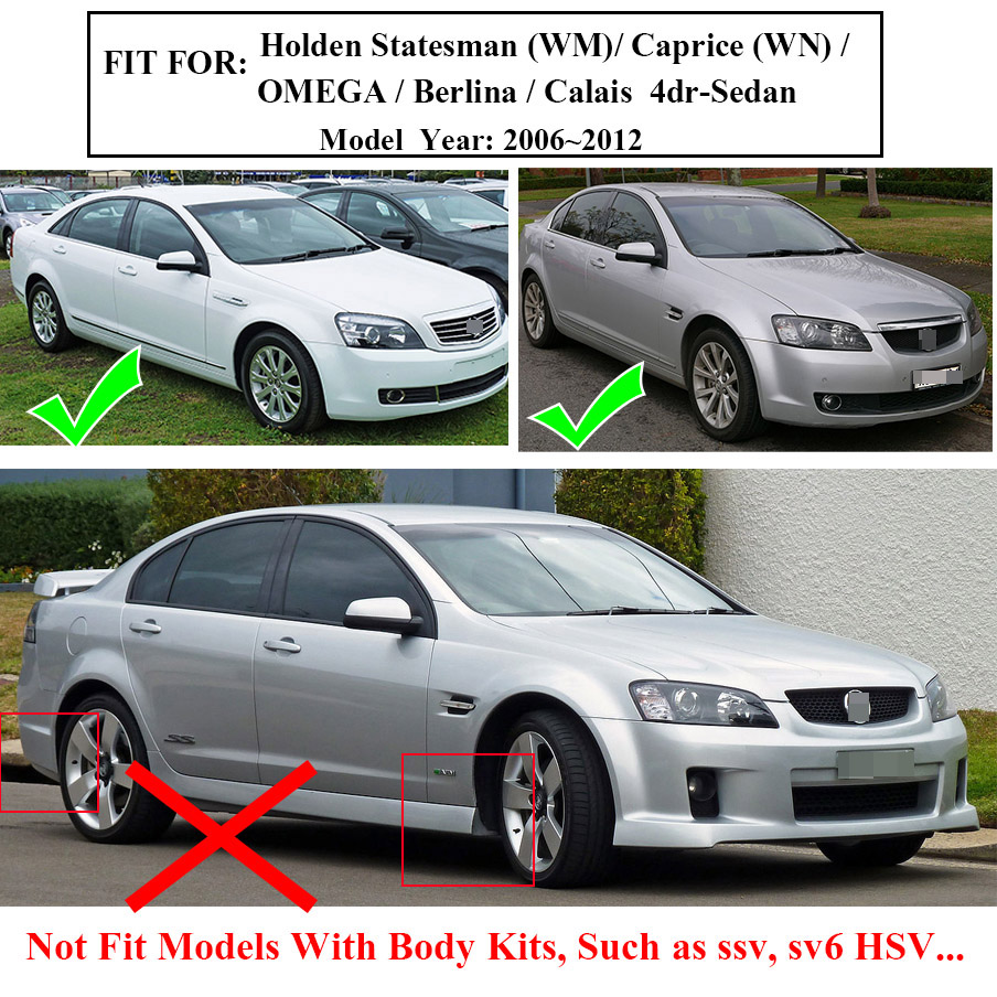 vf commodore mud flaps