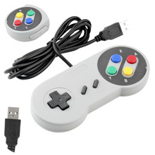 1 x Retro Super for Nintendo SNES Game USB Controller for PC for MAC Controllers SEALED HOT SALE