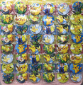 Pokemon 3 CM 24 32 40 48x lot set new Cartoon Animation PIN back BADGES BUTTONS