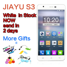 White IN STOCK NOW JIAYU S3 Mobile Phone Octa Core 5 5 MTK6752 3GB RAM 16GB