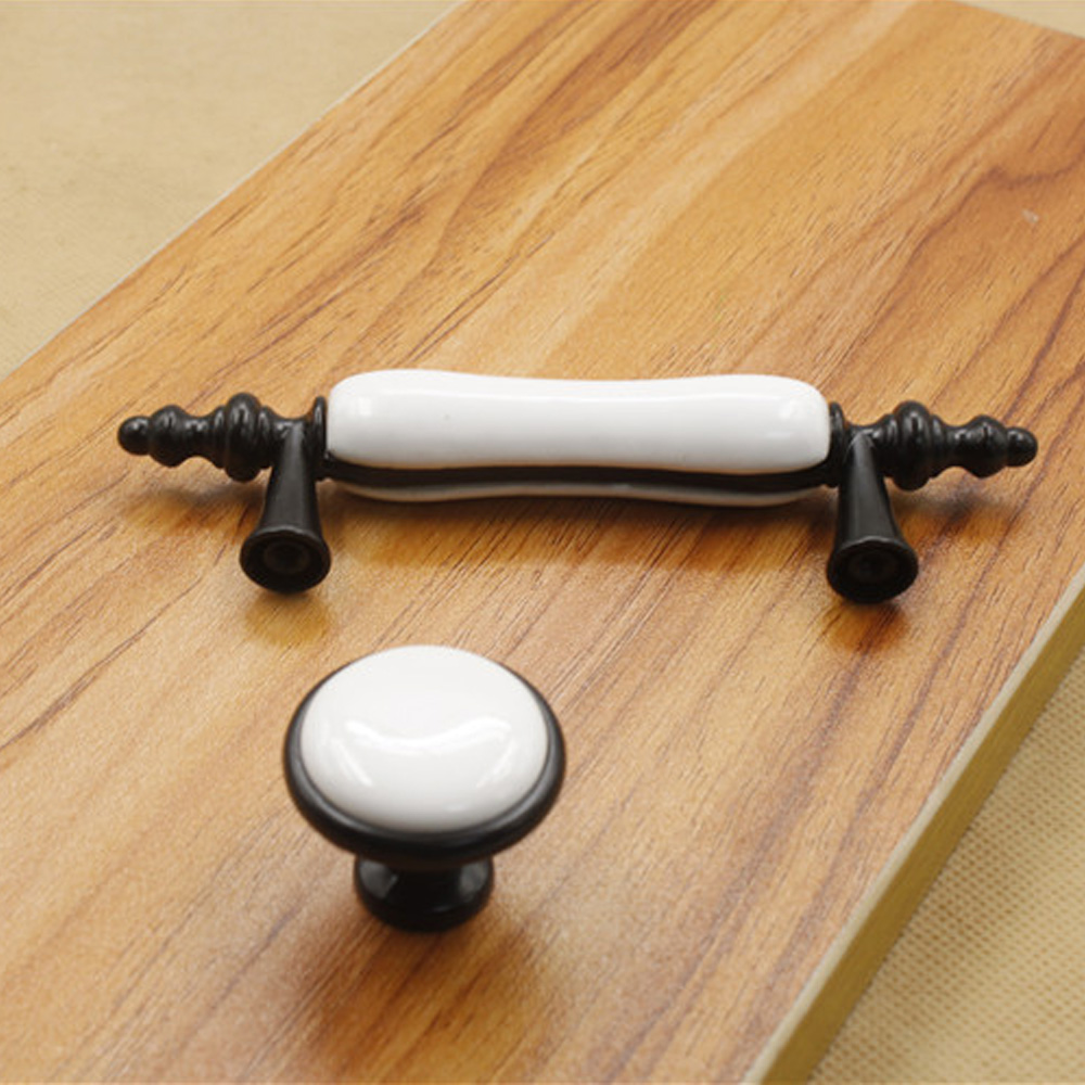 Online kopen wholesale zwart keukenkast deurknoppen hardware pulls ...