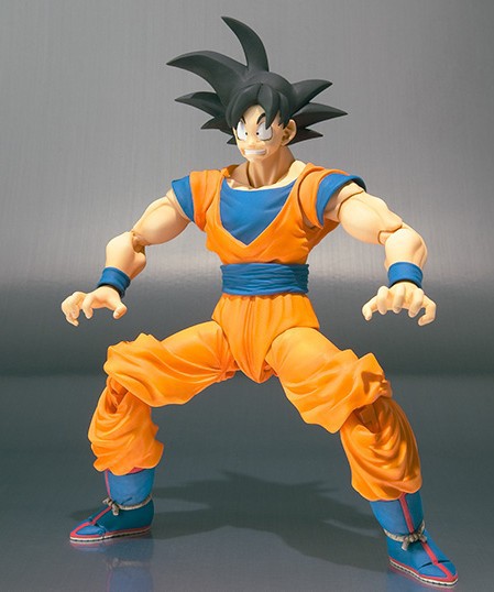 Goku Normal Saiyan Dragon Ball Z DBZ Bandai Tamashii  Figura De  Acción Juguetes Caja Nueva