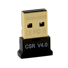 Mini USB 2.0 Bluetooth 4.0 CSR4.0 Adapter Dongle for PC Laptop Win XP Vista 7 8 HOT!