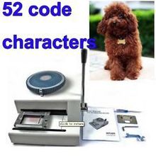 52 Characters Manual GI Military Steel Metal PET Dog Tags Embosser ID Card Embossing Stamping Machine,Steel Embossed Machine