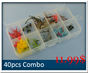 40pcs-Fishing-flies-combo-set-with-box