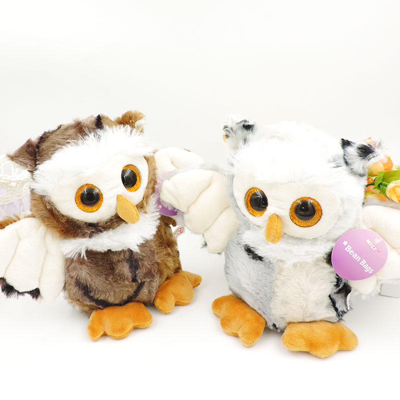 real stuffed owls