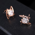 European and American fashion exquisite earrings zircon earring Fashion jewelry O1002