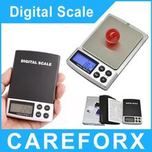 En temporada de vacaciones 200 g x 0.01 g Digital Pocket pesar escala de la joyería balanza Digital joyería báscula Portable del envío libre