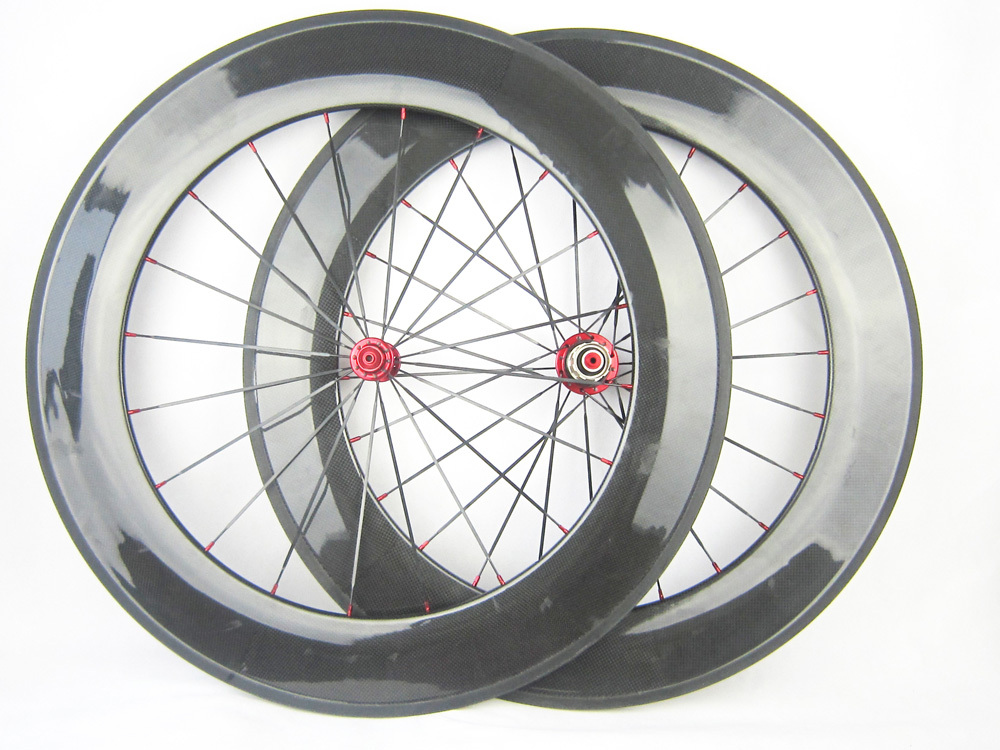 1750g Ultra light weight carbon fiber road racing bike wheel 700C 88mm
