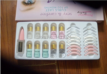 Free shipping high quality Eyelash perm lotion Eyelash Perm Super Eyelash Curling Perm Kit Eyelash Wave Lotion
